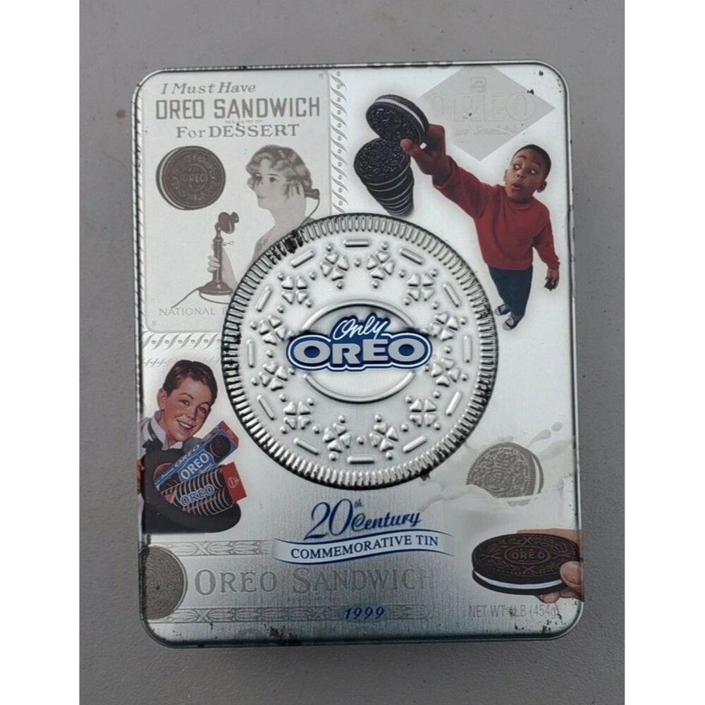 Vintage Oreo Metal Tin